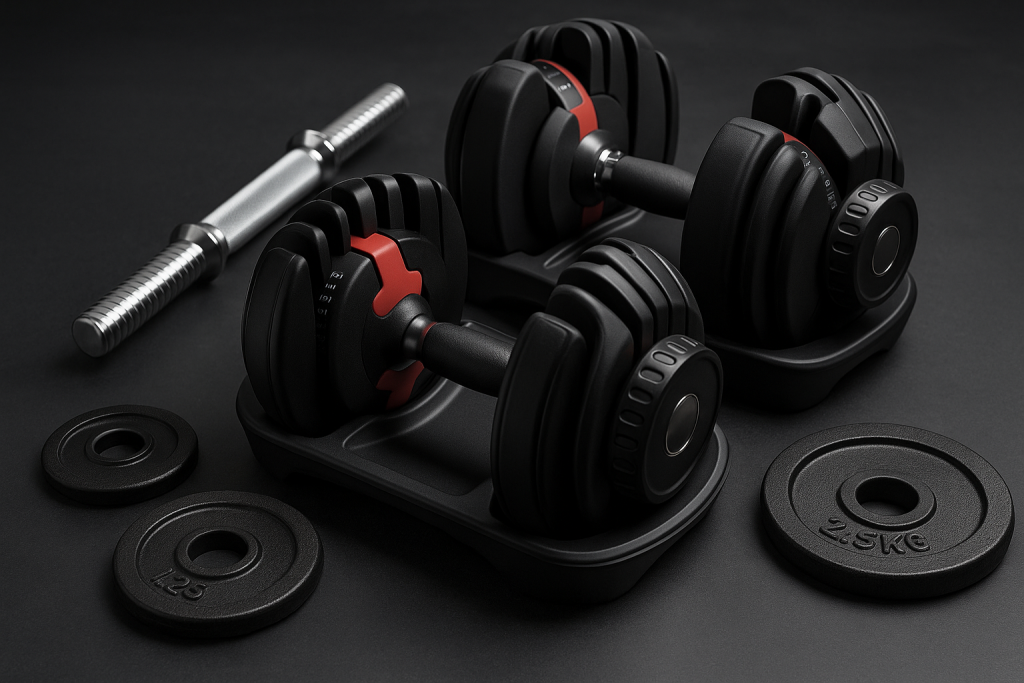 adjustable dumbbells