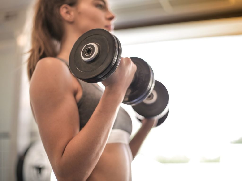 full dumbbell workout for beginners