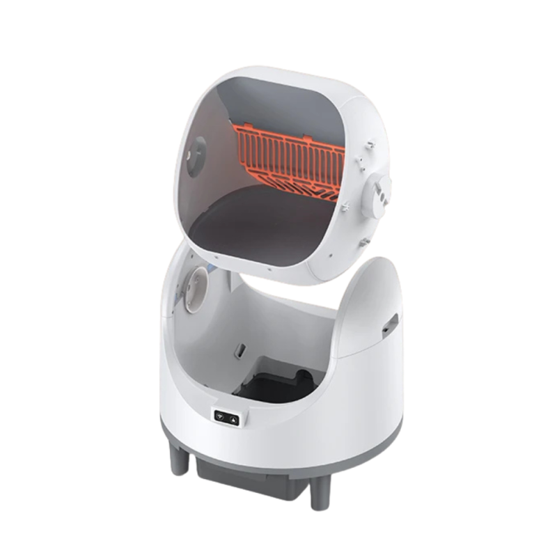 self-cleaning cat litter box