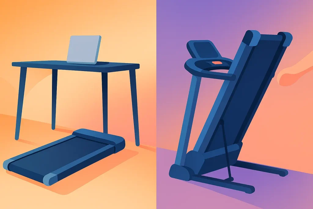 compact vs foldable treadmills
