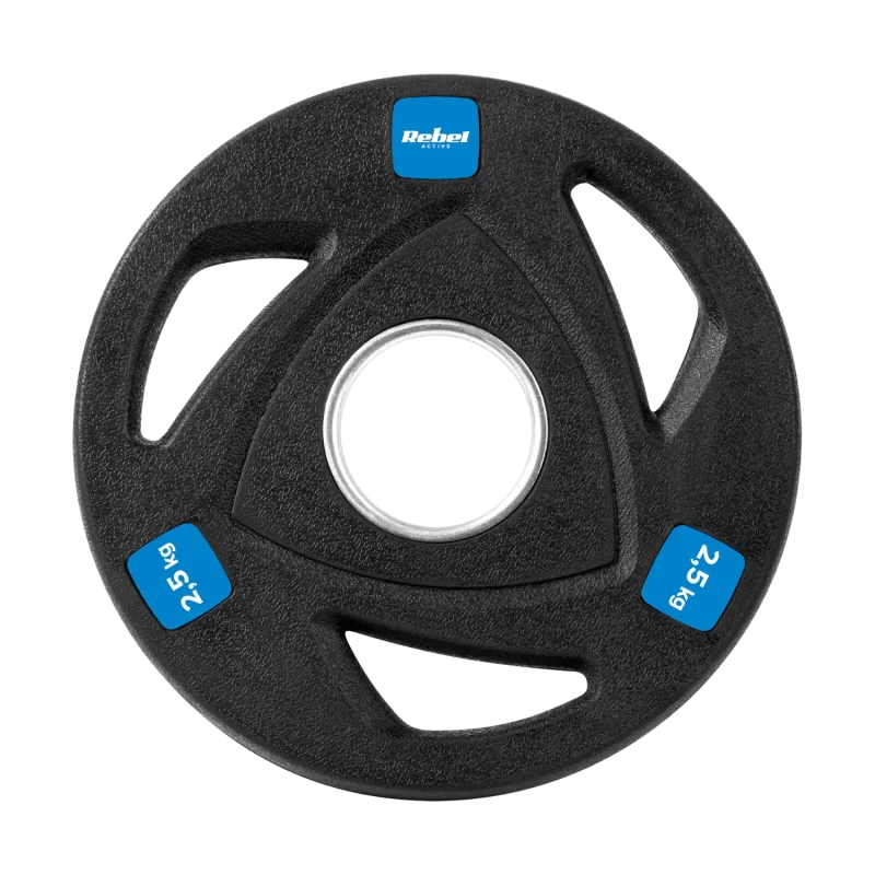 Rebel Active 30kg Cast Iron Olympic Weight Plate Set