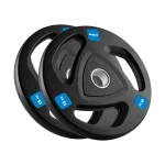 Rebel Active 80kg Cast Iron Olympic Weight Plate Set