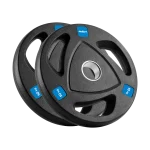 Rebel Active 80kg Cast Iron Olympic Weight Plate Set