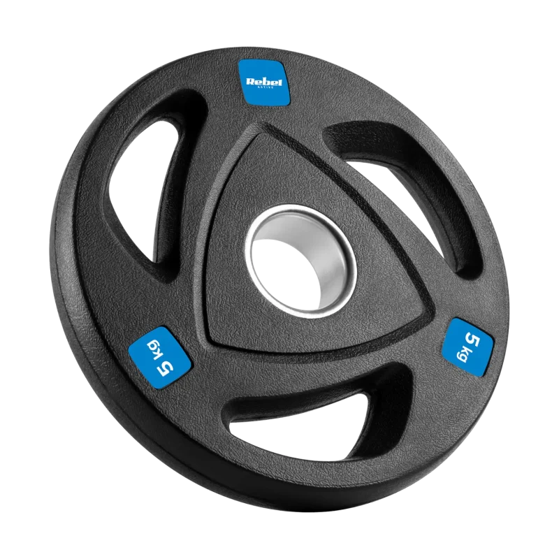 Rebel Active 80kg Cast Iron Olympic Weight Plate Set