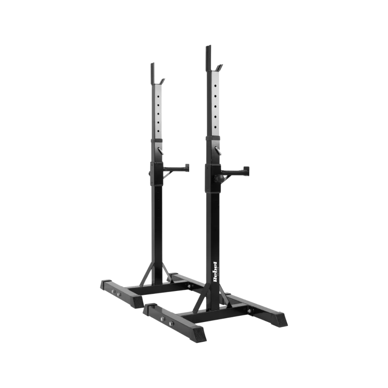 Rebel Active RBA-2402 Adjustable Squat Rack Stands