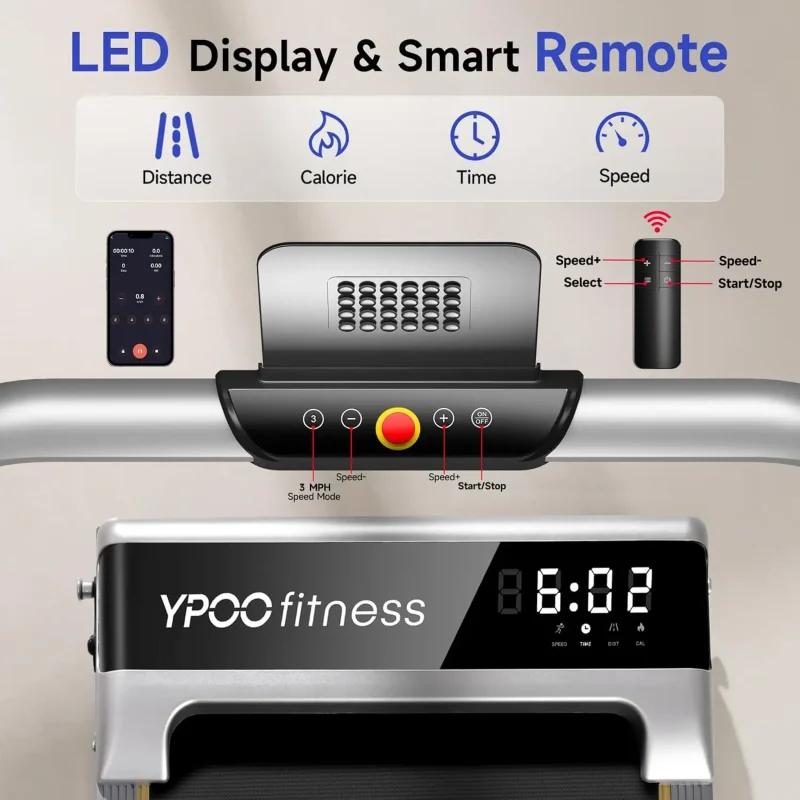 YPOO Walking Pad with Incline