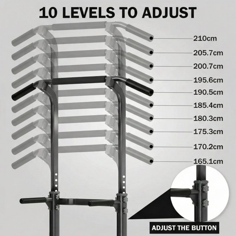 adjustable power tower