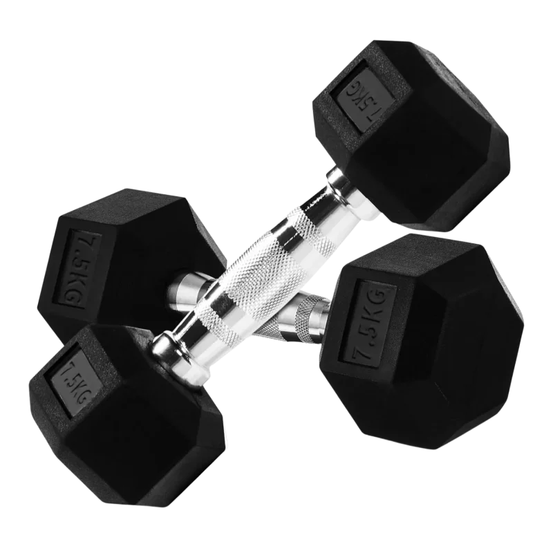 140KG Dumbbell Set with Vertical A-Frame Rack