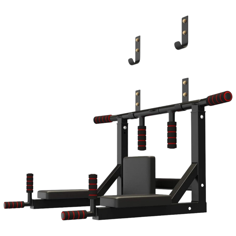 Pro-Grade Wall Mounted Pull Up Bar
