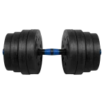 30kg bitumen adjustable dumbbell set