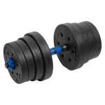 30kg bitumen adjustable dumbbell set