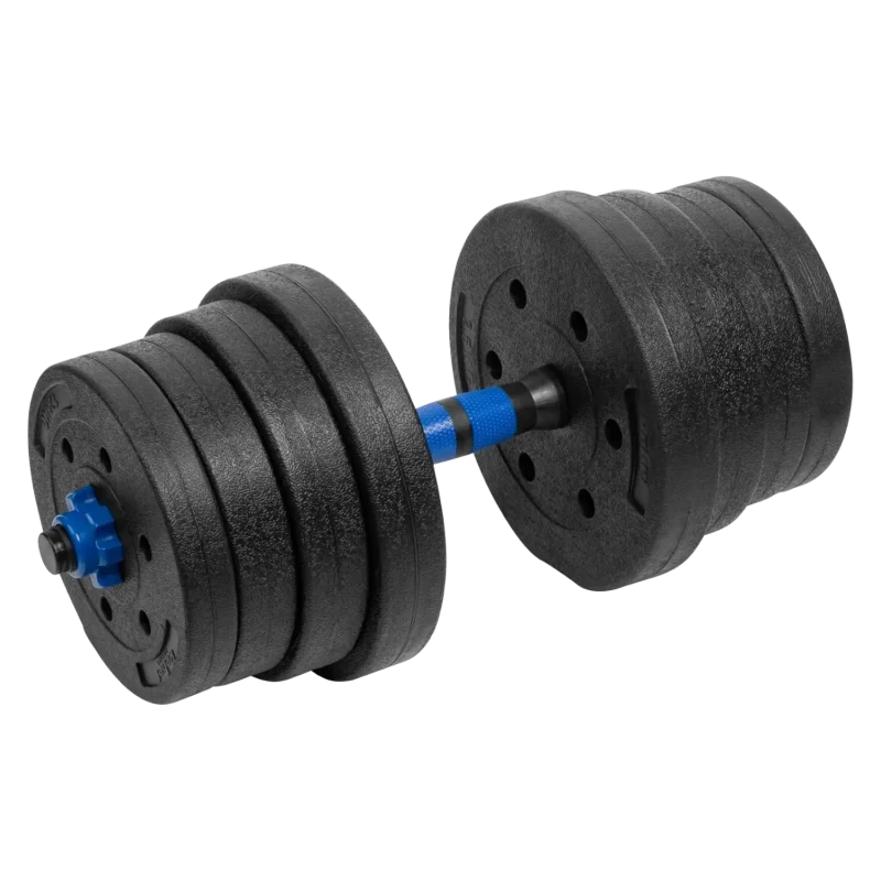30kg bitumen adjustable dumbbell set