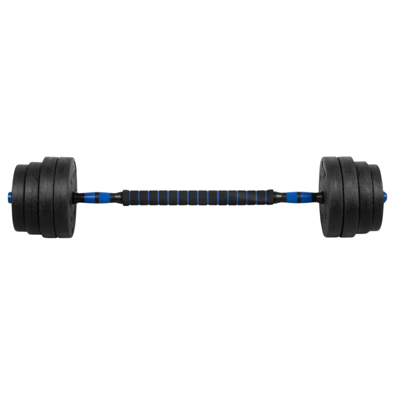 30kg bitumen adjustable dumbbell set