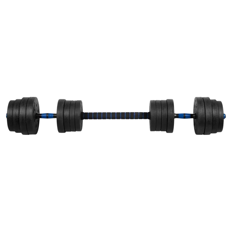 30kg bitumen adjustable dumbbell set